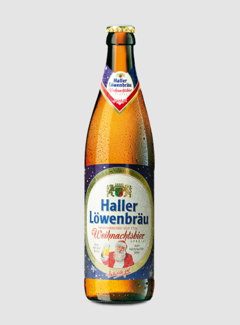 Weihnachtsbier 5.5%, Haller Löwenbräu, Germany
