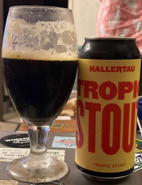 Hallertau Tropic Stout 6.5%, Hallertau, New Zealand