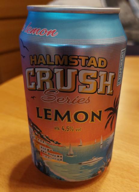 halmstad crush series lemon 4.5%, Krönleins Bryggeri, Sweden