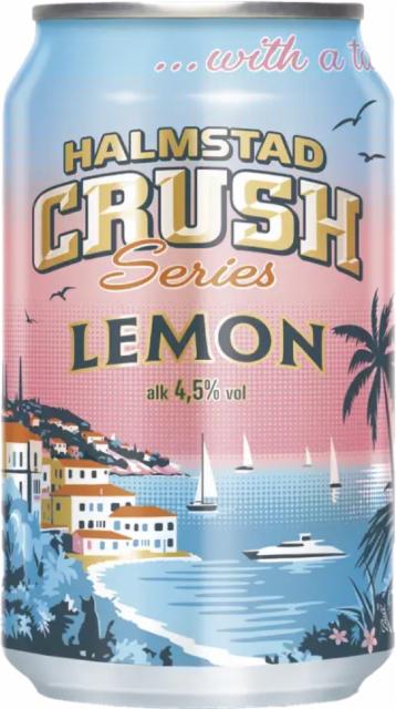 halmstad crush series lemon 4.5%, Krönleins Bryggeri, Sweden