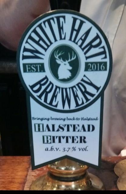 Halstead Bitter 3.7%, White Hart Brewery, England