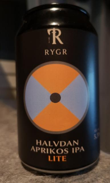 Halvdan Aprikos IPA 5.5%, Rygr Brygghùs, Norway