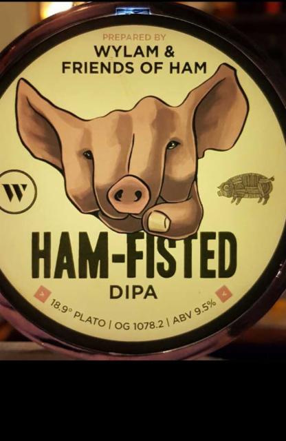 Ham-Fisted DIPA 9.5%, Wylam, England
