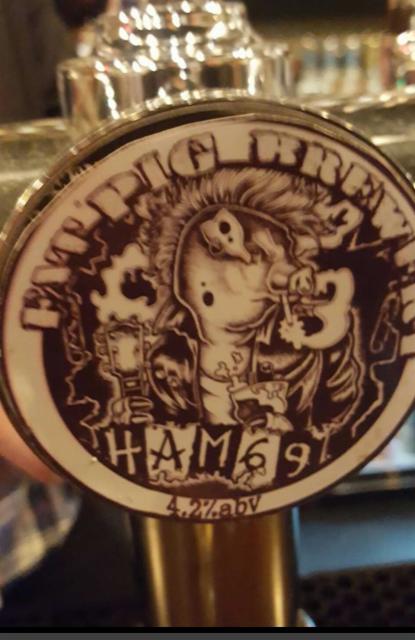 Ham 69 4.2%, Fat Pig Brewery, England