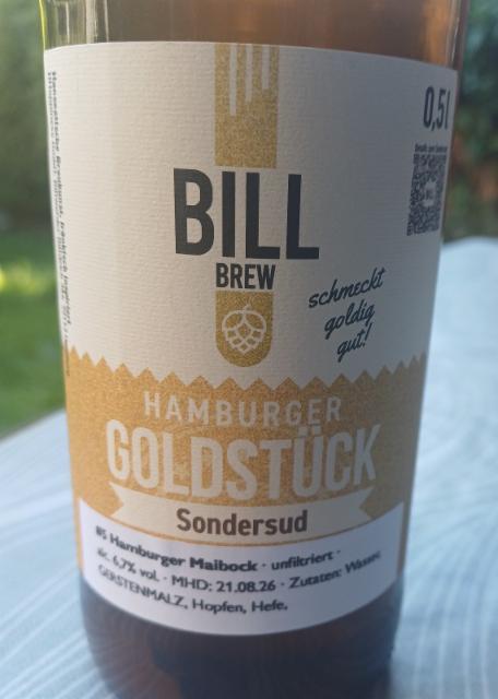 Hamburger Goldstück #5 Maibock 6.7%, BillBrew Brauerei, Germany