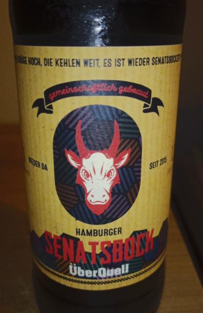 ÜberQuell Hamburger Senatsbock (2020) 8.5%, ÜberQuell Brauwerkstätten, Germany