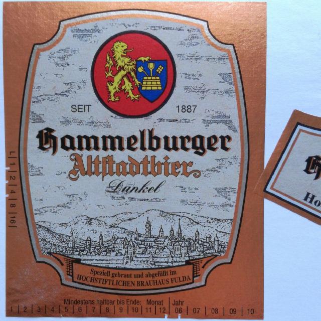 Hammelburger Altstadtbier dunkel 5.0%, Hochstiftliches Brauhaus Fulda, Germany