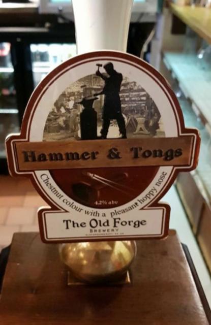 Hammer & Tongs 4.2%, The Old Forge Brewery, England