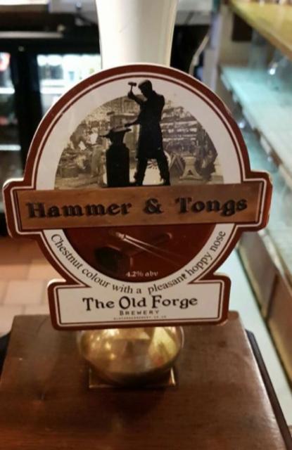 Hammer & Tongs 4.2%, The Old Forge Brewery, England