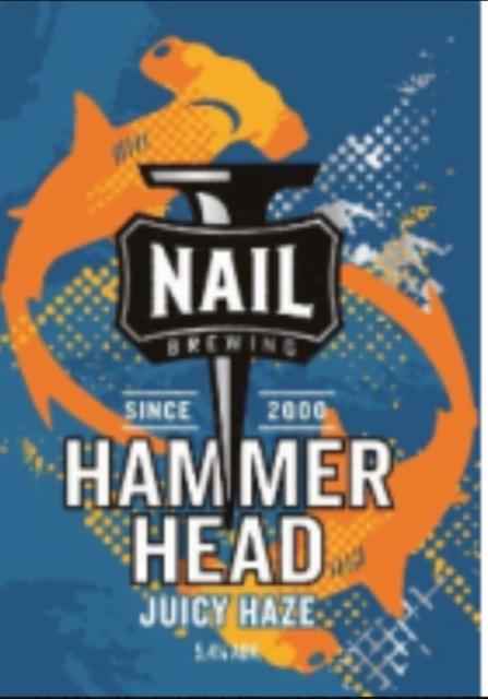 hammerhead juicy haze 5.4%, Nail Brewery, Australia