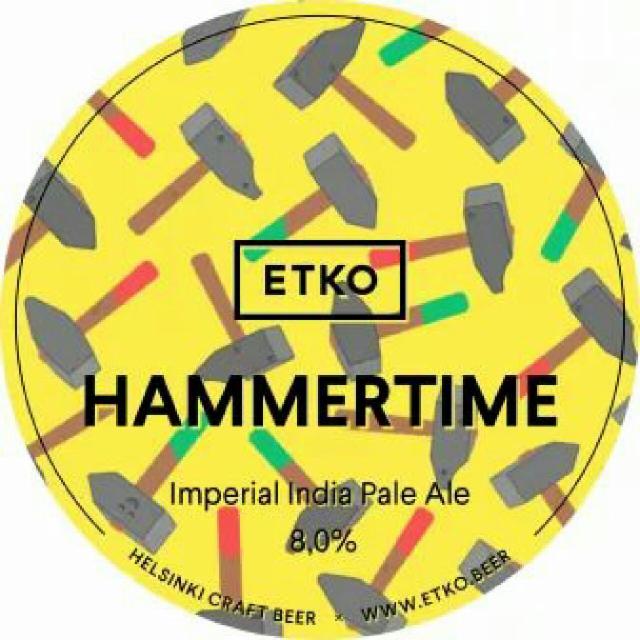 Hammer Time 8.0%, Etko Brewing, Finland