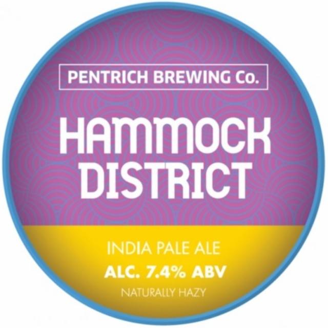 Hammock District 7.4%, Pentrich Brewing, England