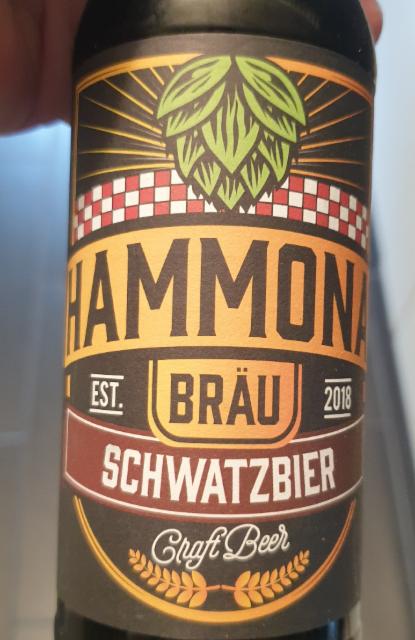 HAMMONA SCHWATZBIER 5.9%, Hammona Bräu, Germany