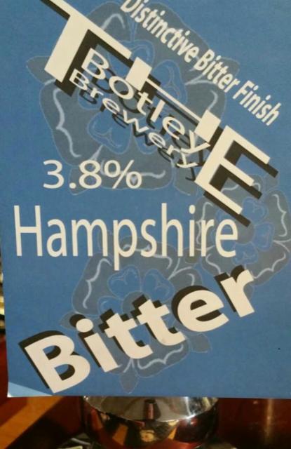 Hampshire Bitter 3.8%, Botley Brewery, England