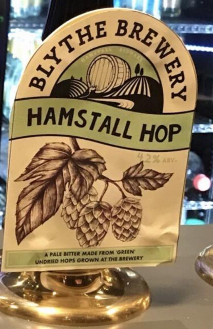 Hamstall Hop 4.2%, Blythe Brewery, England