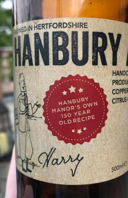 Hanbury Ale 4.0%, Mad Squirrel Brewing, England