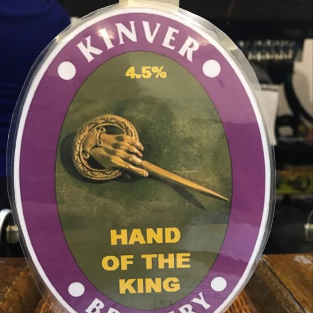 Hand Of The King 4.9%, Kinver Brewery, England