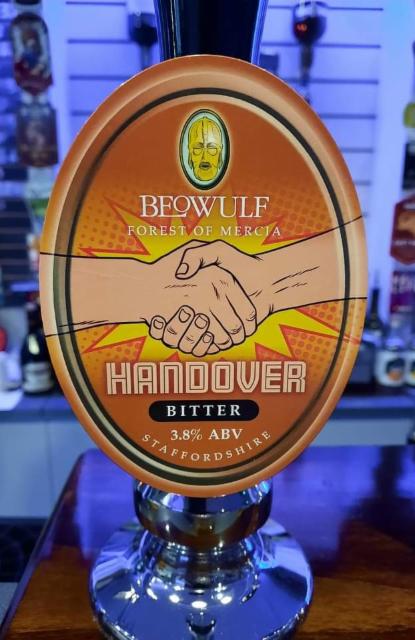 handover 3.8%, Beowulf Brewing Company, England