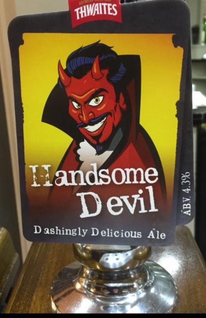 Handsome Devil 4.3%, Thwaites Brewery, England