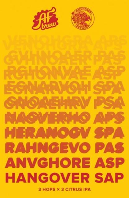 Hangover Sap 5.3%, AF Brew, Russia