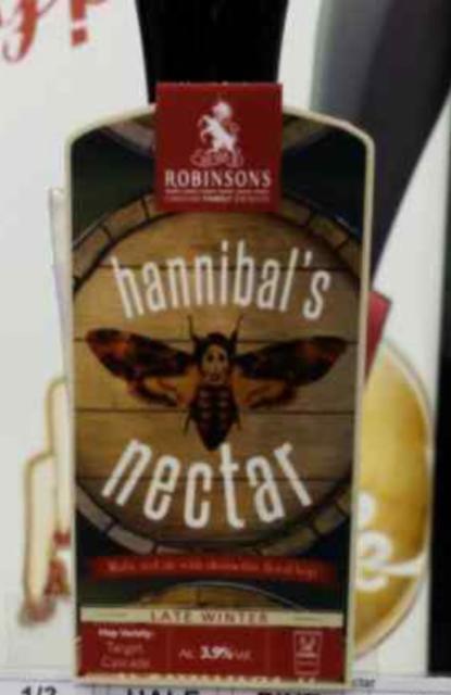Hannibal's Nectar 3.8%, Robinsons Brewery, England