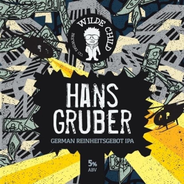 Hans Gruber 5.0%, Wilde Child Brewing Co., England