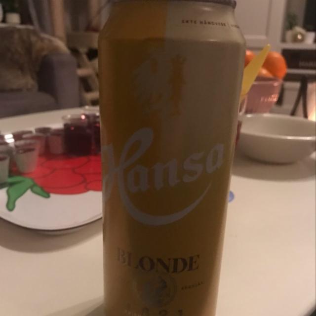 Hansa Blonde, Hansa Borg Bryggerier (Royal Unibrew)