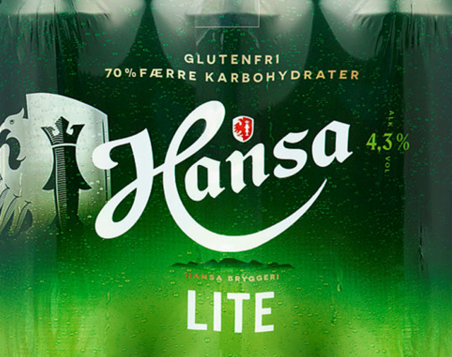 Hansa Lite - Glutenfri 4.3%, Hansa Borg Bryggerier (Royal Unibrew), Norway