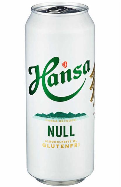 Hansa NULL 0.0%, Hansa Borg Bryggerier (Royal Unibrew), Norway