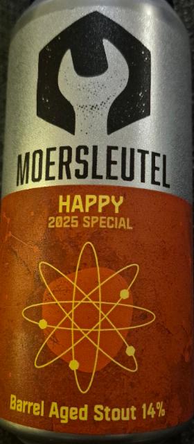 Happy (2025) 14.0%, Brouwerij De Moersleutel, Netherlands