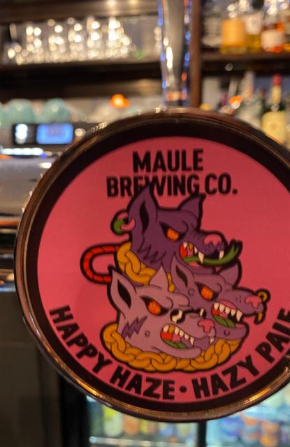 Happy Haze Hazy Pale 4.9%, Maule Brewing Company, England