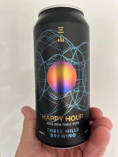 Happy Hour 3.4%, Three Hills Brewing, England