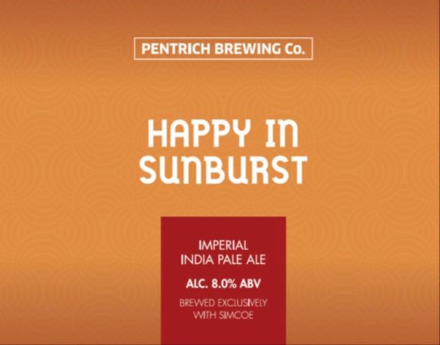Happy In Sunburst 8.0%, Pentrich Brewing, England