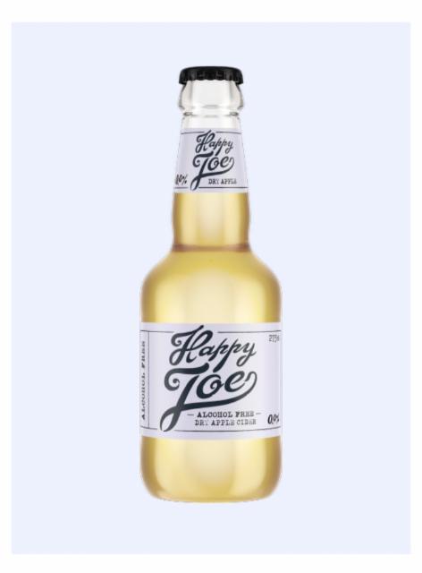 Happy Joe Dry Apple Alcohol Free 0 %, Hartwall (Royal Unibrew), Finland