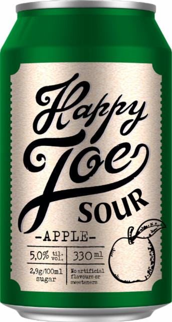 Happy Joe Sour Apple 5.0%, Hartwall (Royal Unibrew), Finland