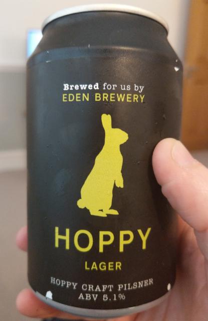 Eden River Hoppy Lager 5.1%, Eden River Brew, England