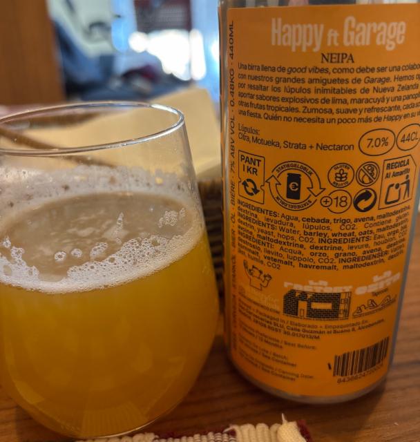 Happy n Garage 7.0%, Oso Brew Co., Spain