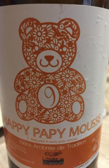 Happy Papy Mousse 6.0%, L'Atelier Des Brasseurs, France