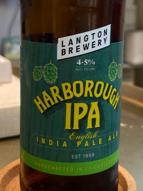 Harborough IPA 4.5%, Langton Brewery, England