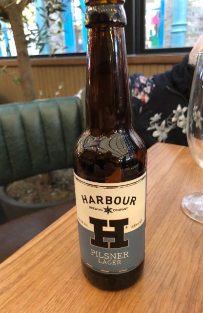 Harbour Pilsner Lager 5.0%, Harbour Brewing Company, England
