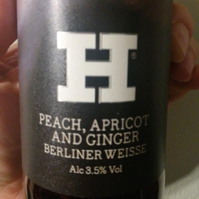Peach, Apricot And Ginger Berliner Weisse 3.5%, Harbour Brewing Company, England