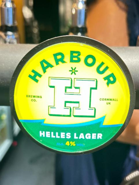 Harbour Helles Lager 4.0%, Harbour Brewing Company, England