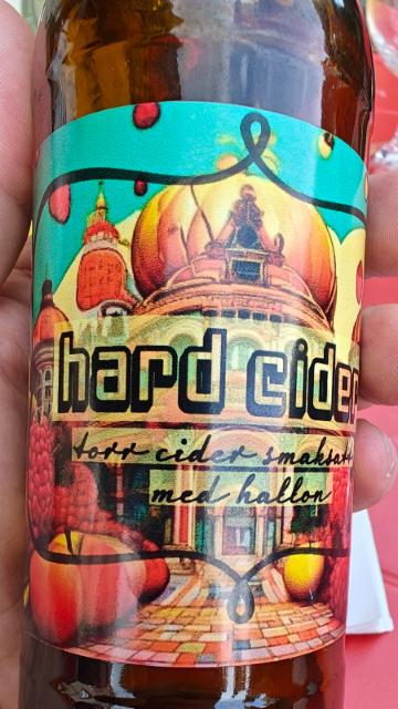 Hard cider smaksatt med hallon 6.5%, Qvillinge Ekologiska, Sweden
