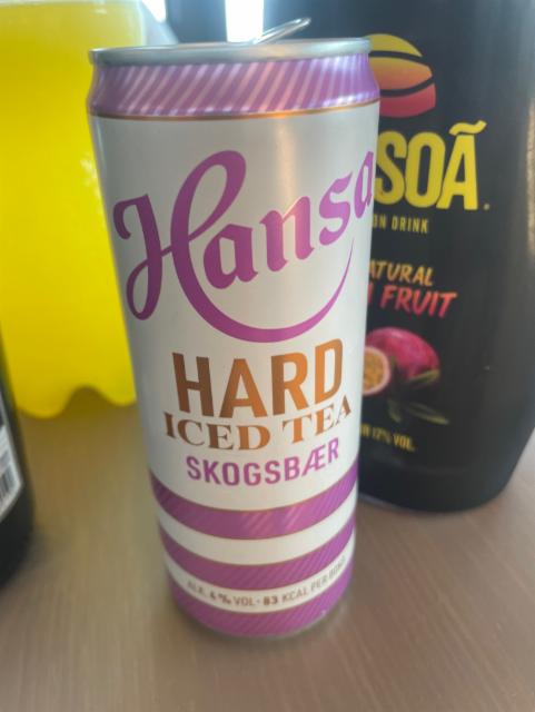 Hansa Iced tea skogsbær 4.0%, Hansa Borg Bryggerier (Royal Unibrew), Norway