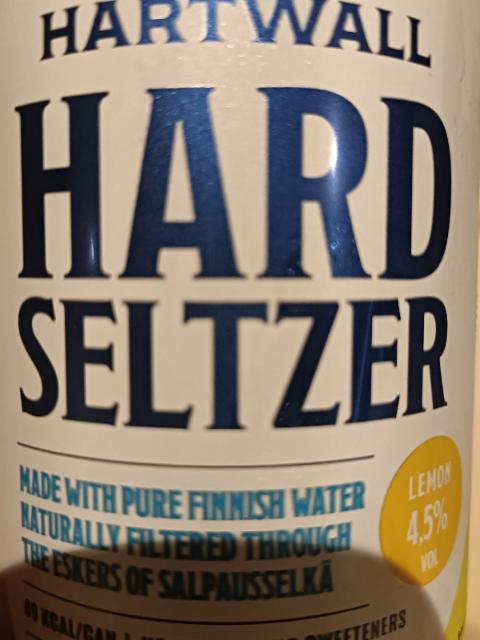 hard seltzer 4.5%, Hartwall (Royal Unibrew), Finland
