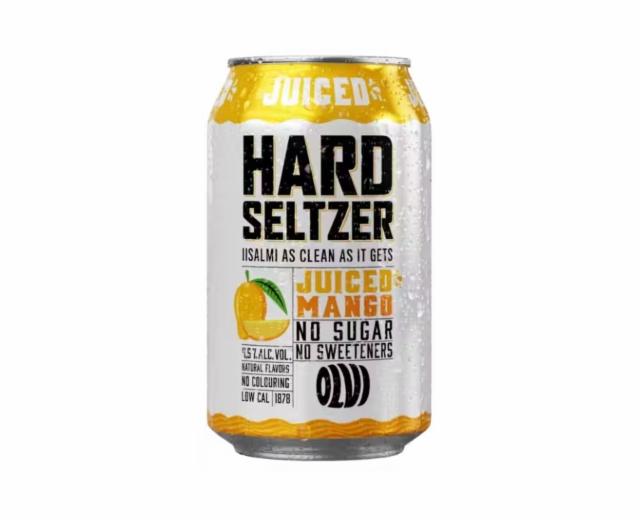 Hard Seltzer Juiced Mango 4.5%, Olvi, Finland