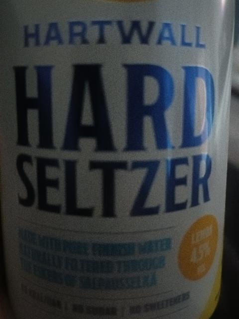 Hard Seltzer Lemon 4.5%, Hartwall (Royal Unibrew), Finland