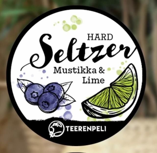 Hard Seltzer Mustikka & Lime 4.5%, Teerenpeli Panimo & Tislaamo, Finland