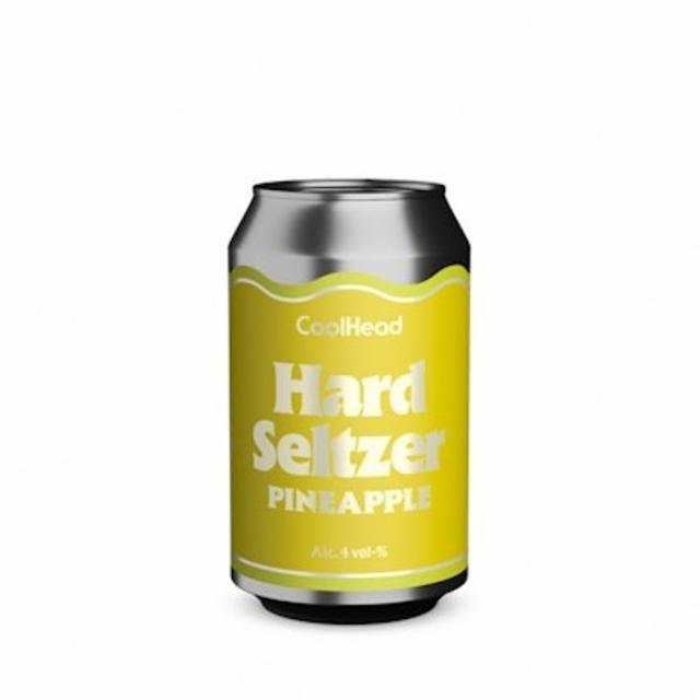 Hard Seltzer Pineapple 4.0%, CoolHead Brew, Finland