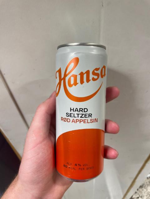 Hansa rød appelsin, Hansa Borg Bryggerier (Royal Unibrew)